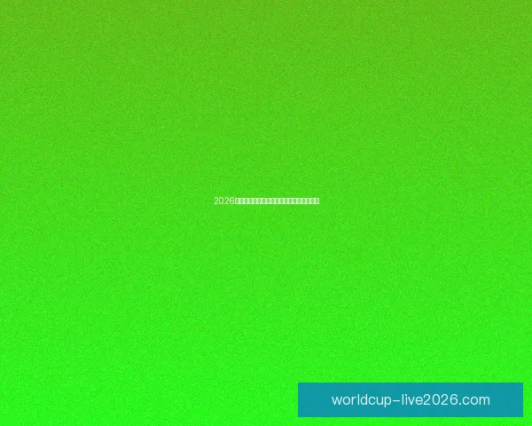 2026年世界杯精彩比赛回放分析与精彩瞬间重温