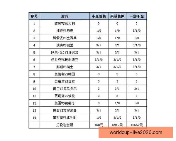 世界杯赛事投注策略全解析，助你科学提高中奖概率